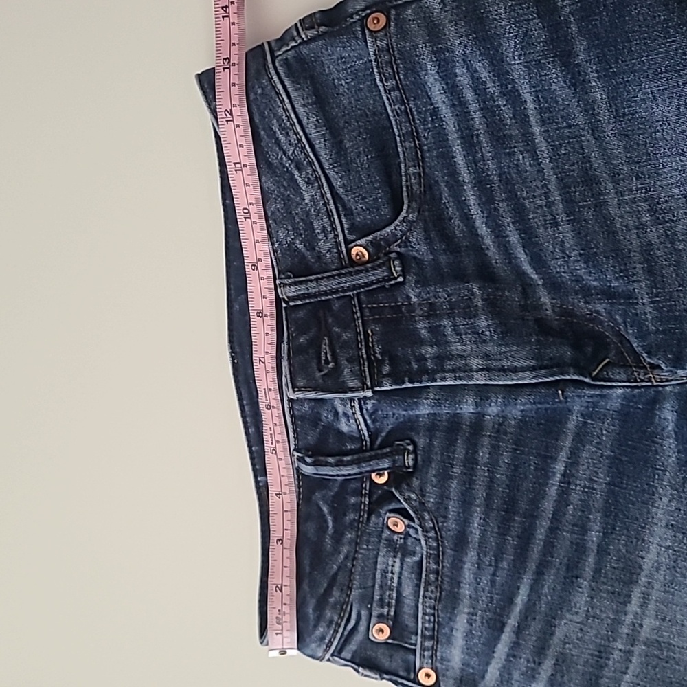 American Eagle Outfitters Women Jeans 26x28 Blue Slim Airflex+Temp Tech Skinny - Picture 10 of 11